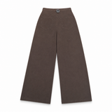 Women Wide Leg Gabardine Pants