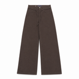 Women Wide Leg Gabardine Pants
