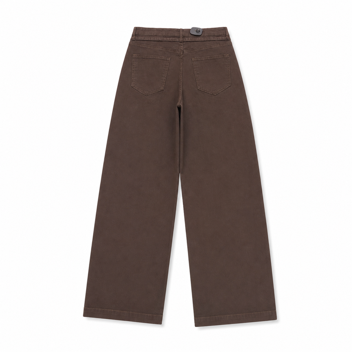 Women Wide Leg Gabardine Pants
