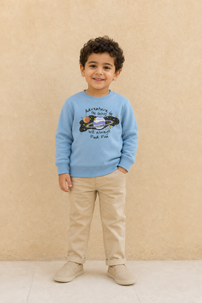SKY BLUE - on model