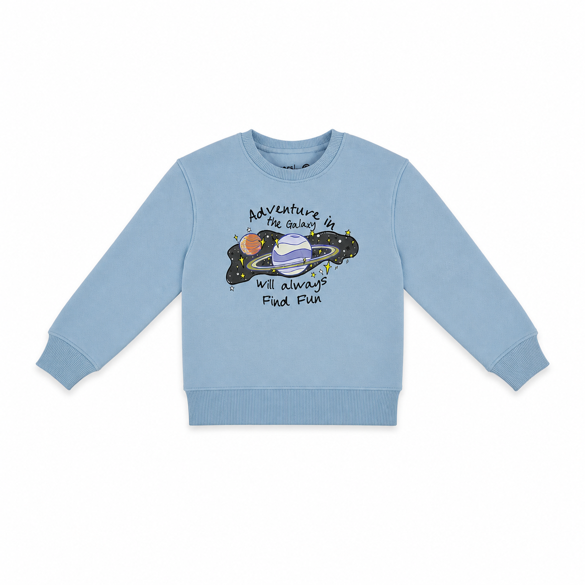 Kids Printed Crew Neck Sweatshirt