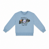 Kids Printed Crew Neck Sweatshirt