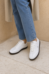 WHITE - on model