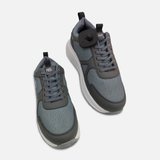 Men Lace-Up Mesh Sports Shoes