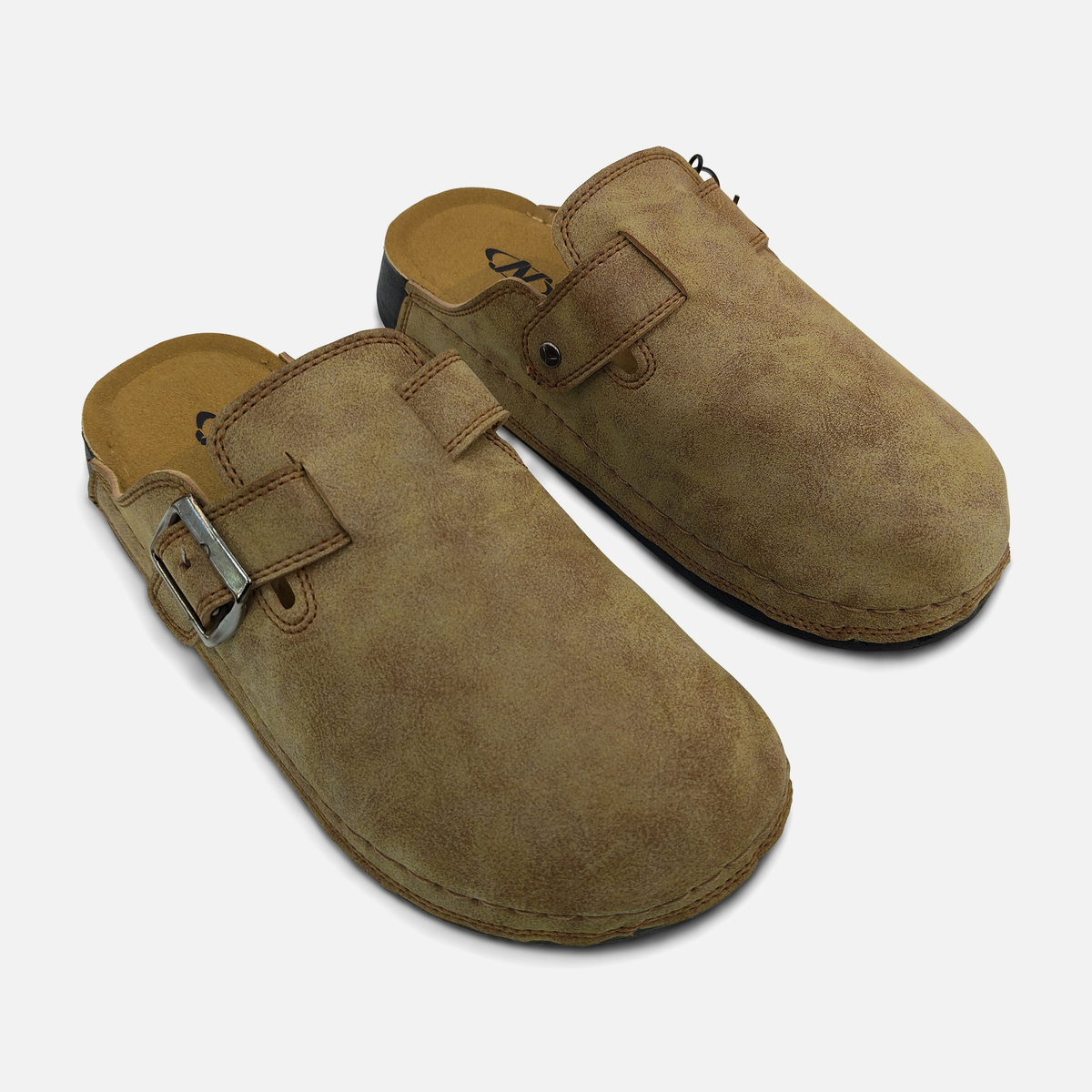 Men Buckle Strap Clog