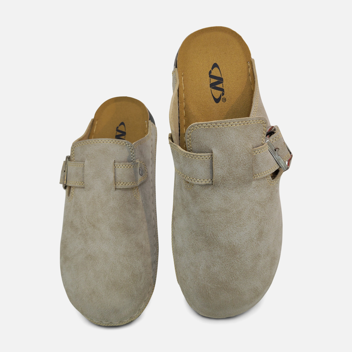 Men Buckle Strap Clog