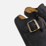 Men Buckle Strap Clog