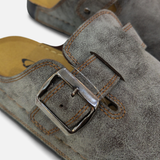 Men Buckle Strap Clog