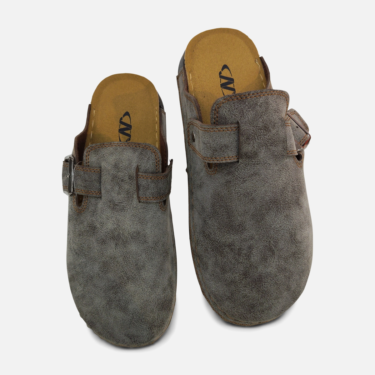 Men Buckle Strap Clog
