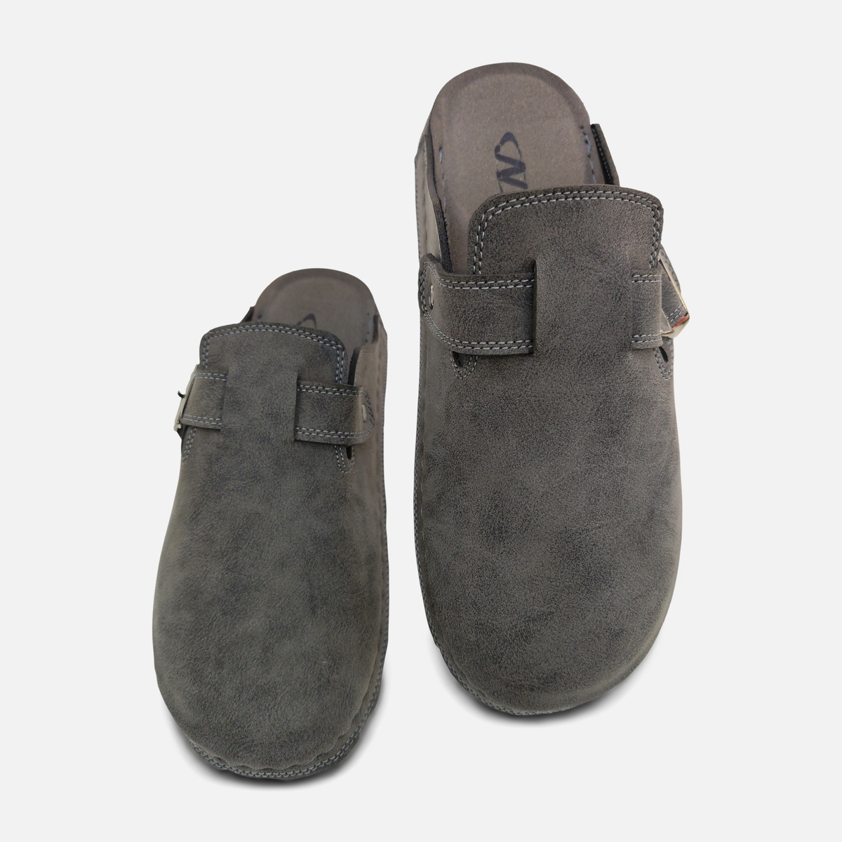 Men Buckle Strap Clog