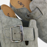 Men Buckle Strap Clog