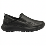 Dark Slip On Comfort Shoes With Cushioned Sole