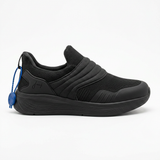 Slip On Knit Sneakers With Cushioned Sole