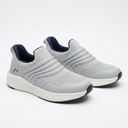 Slip On Knit Sneakers With Cushioned Sole