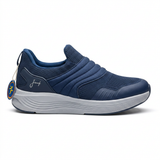 Slip On Knit Sneakers With Cushioned Sole