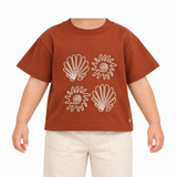 Basic Crew Neck T Shirt For Girl