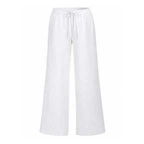 Women Textured Wide Leg Pants