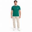 Striped Trim Polo Shirt