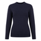 Women Crew Neck Knitted Pullover