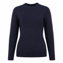Women Crew Neck Knitted Pullover