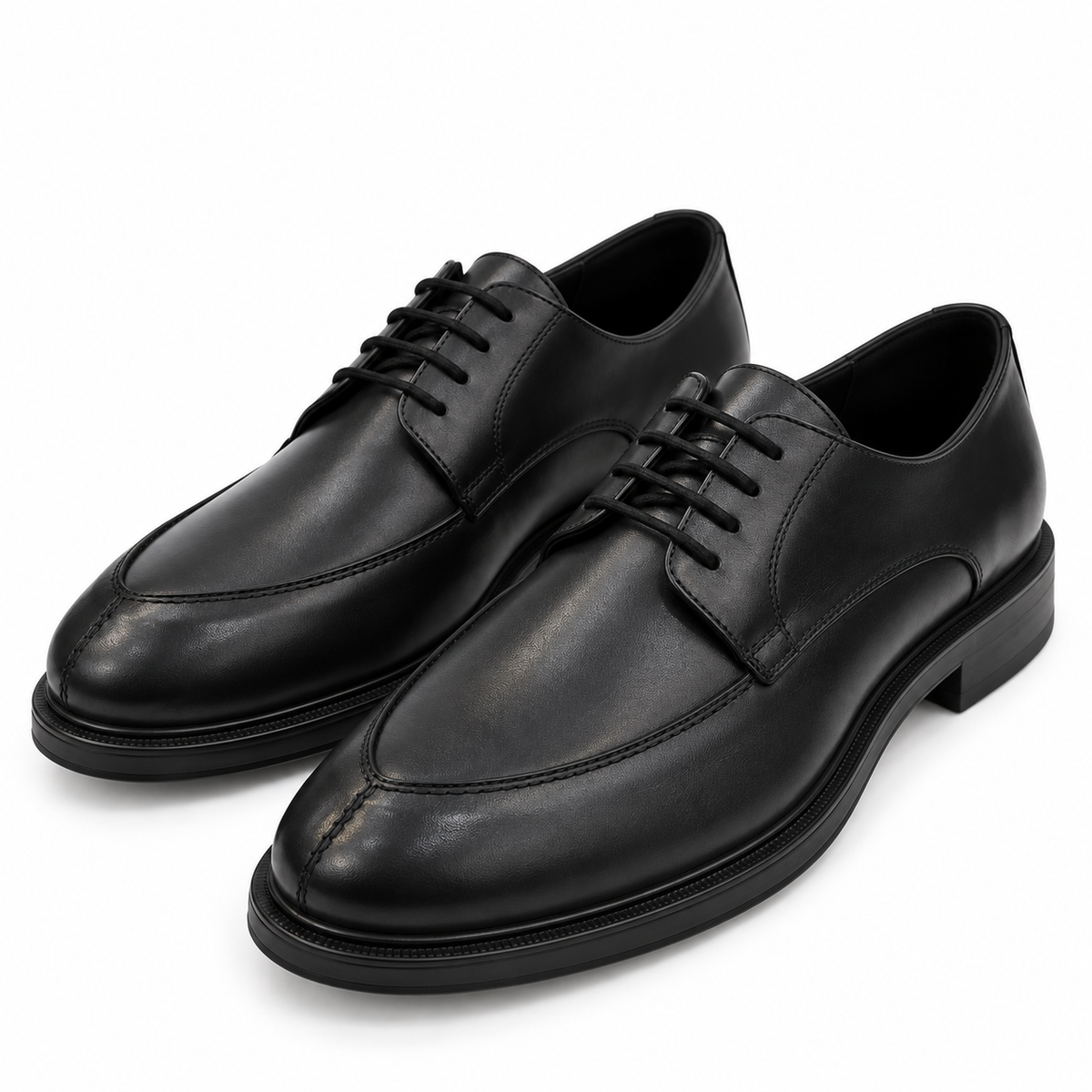 Apron Toe Derby Shoes