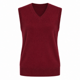 Women V Neck Knitted Vest