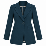 Tailored Single Button Blazer
