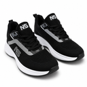 Mesh running shoes with lightweight sole