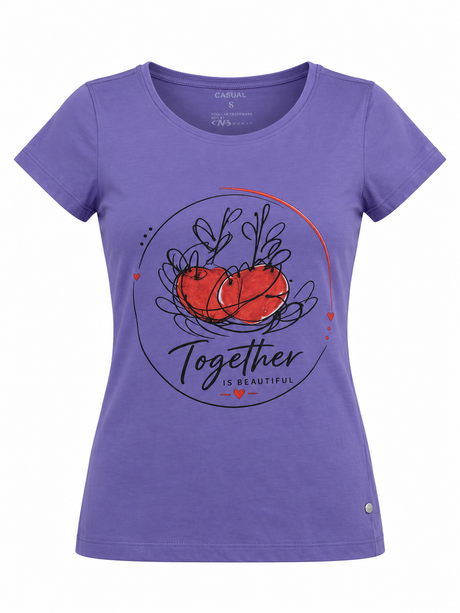 Artistic Graphic Print T-Shirt