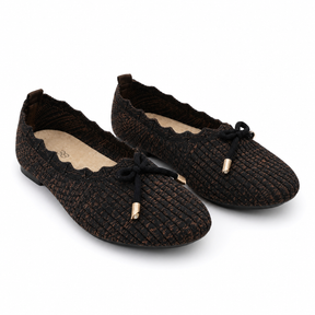 Women Bow Detail Ballet Flats