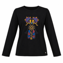 Artistic Graphic Long Sleeve T-Shirt