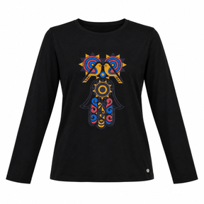 Artistic Graphic Long Sleeve T-Shirt