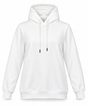 Women Plain Pullover Hoodie With Drawstring Hood