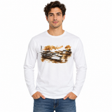 Boat Graphic Long Sleeve T-Shirt