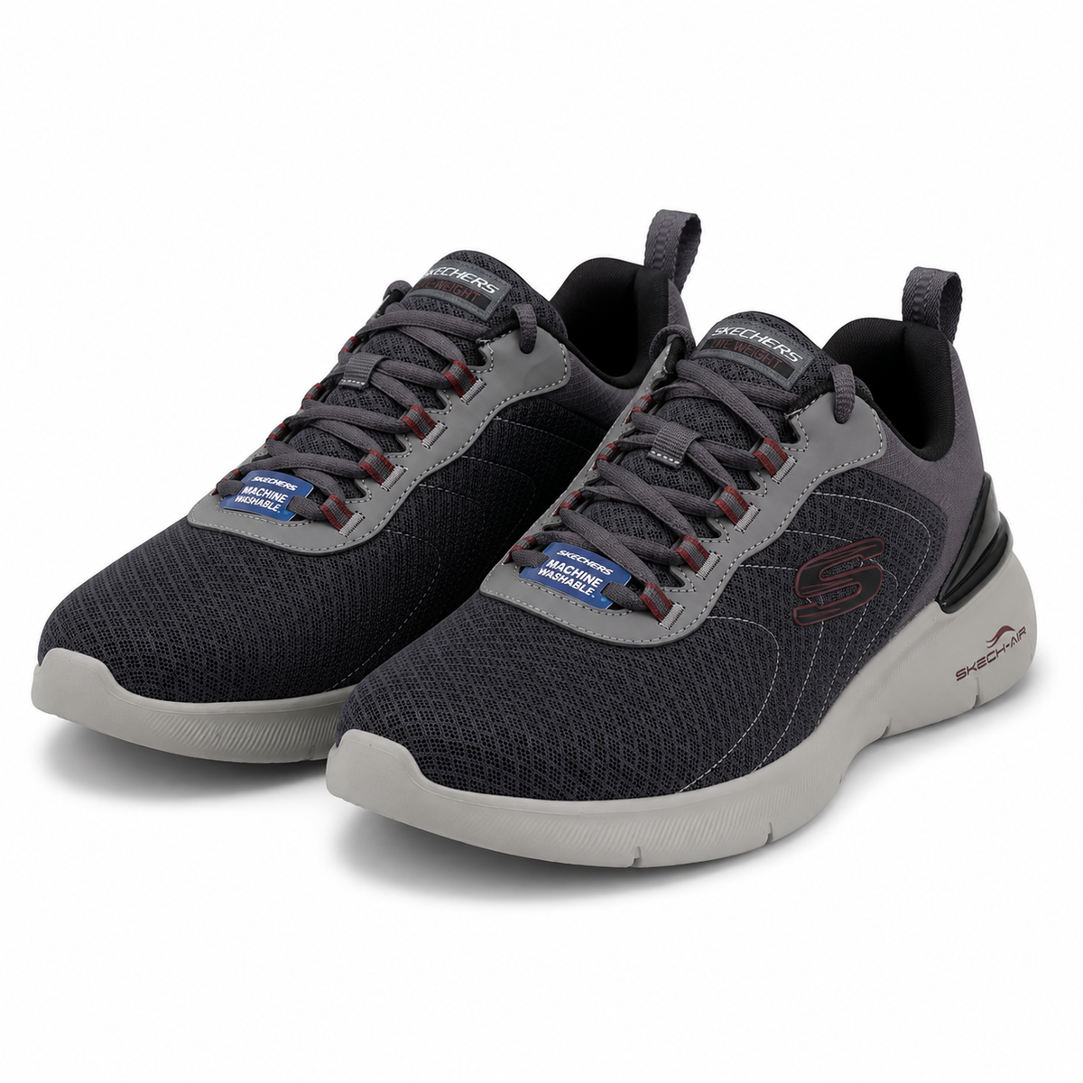 Men Sports Sneakers With Thick Sole