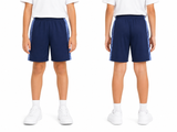 Boy Athletic Shorts With Contrast Side Panels