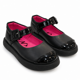 Glossy Toe Mary Jane Shoes