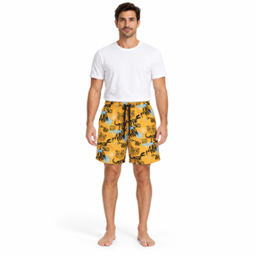 Tiger Print Swim Shorts