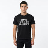 Men Living The Legacy Of Freedom Graphic T Shirt