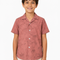 Ombre Short Sleeve Button Front Shirt