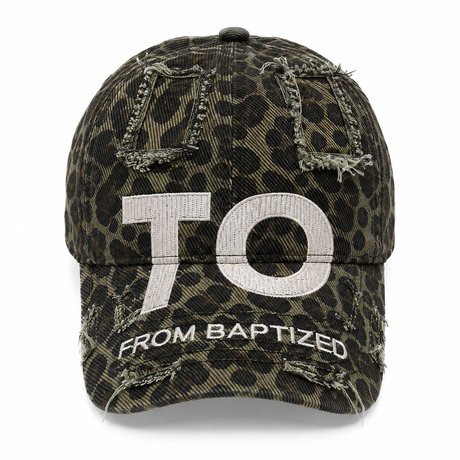Camouflage Distressed Baseball Cap