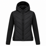 Hooded Quilted Zip Jacket