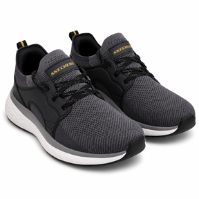 Knit Lace Up Sports Shoes