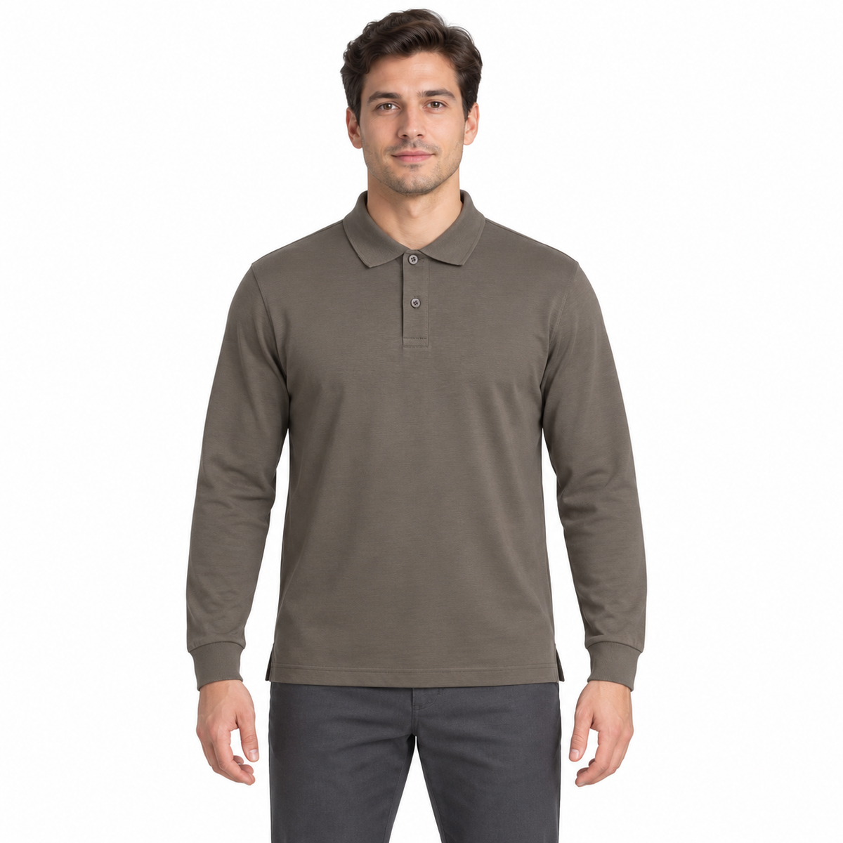 Classic Long Sleeve Polo
