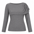 Ruched Sleeve Top