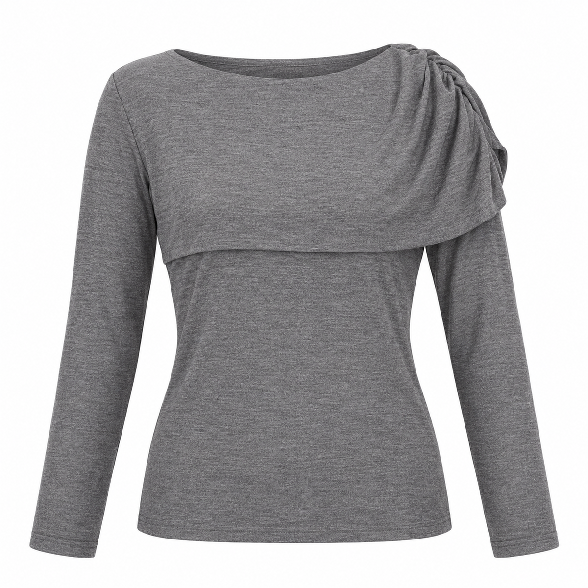 Ruched Sleeve Top