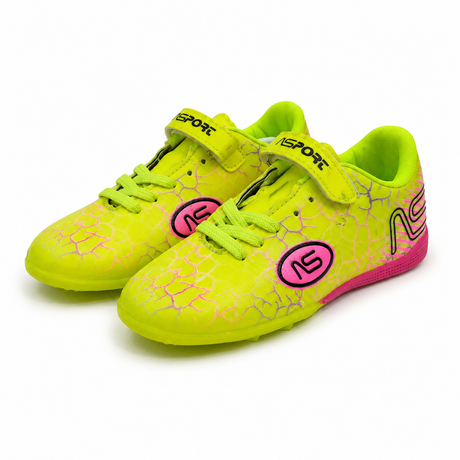 Kids Lace Up Sports Shoes With Strap