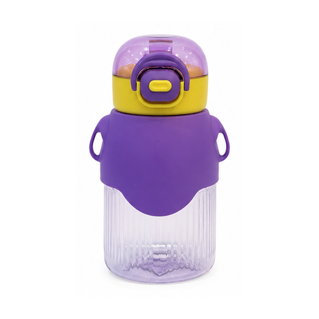 Kids Water Bottle With Lock Lid And Carry Handle