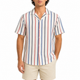 Men Striped Short Sleeve Shirt
