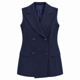 Double Breasted Tailored Vest